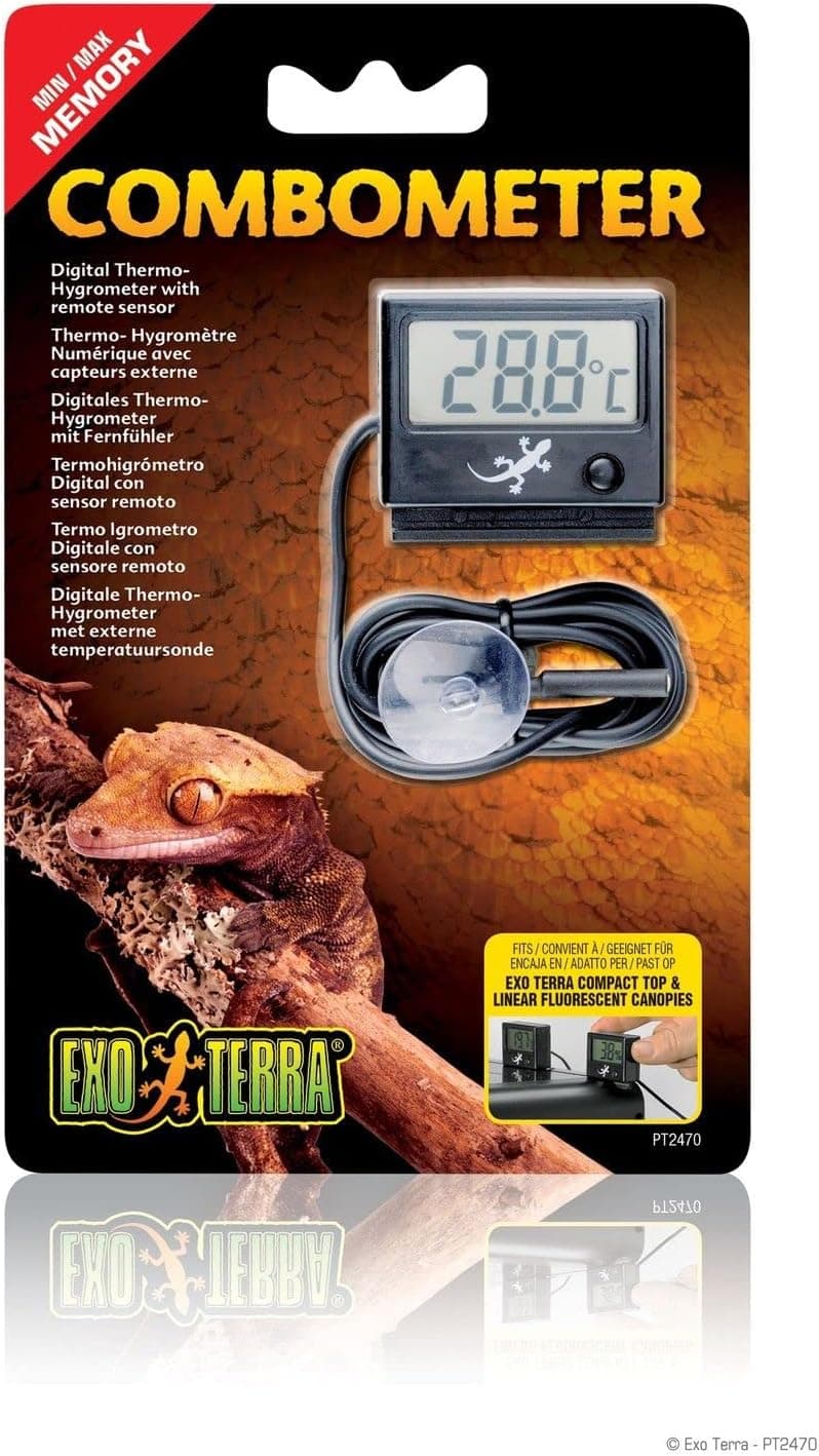 Exo Terra Digital Combination Thermometer and Hygrometer