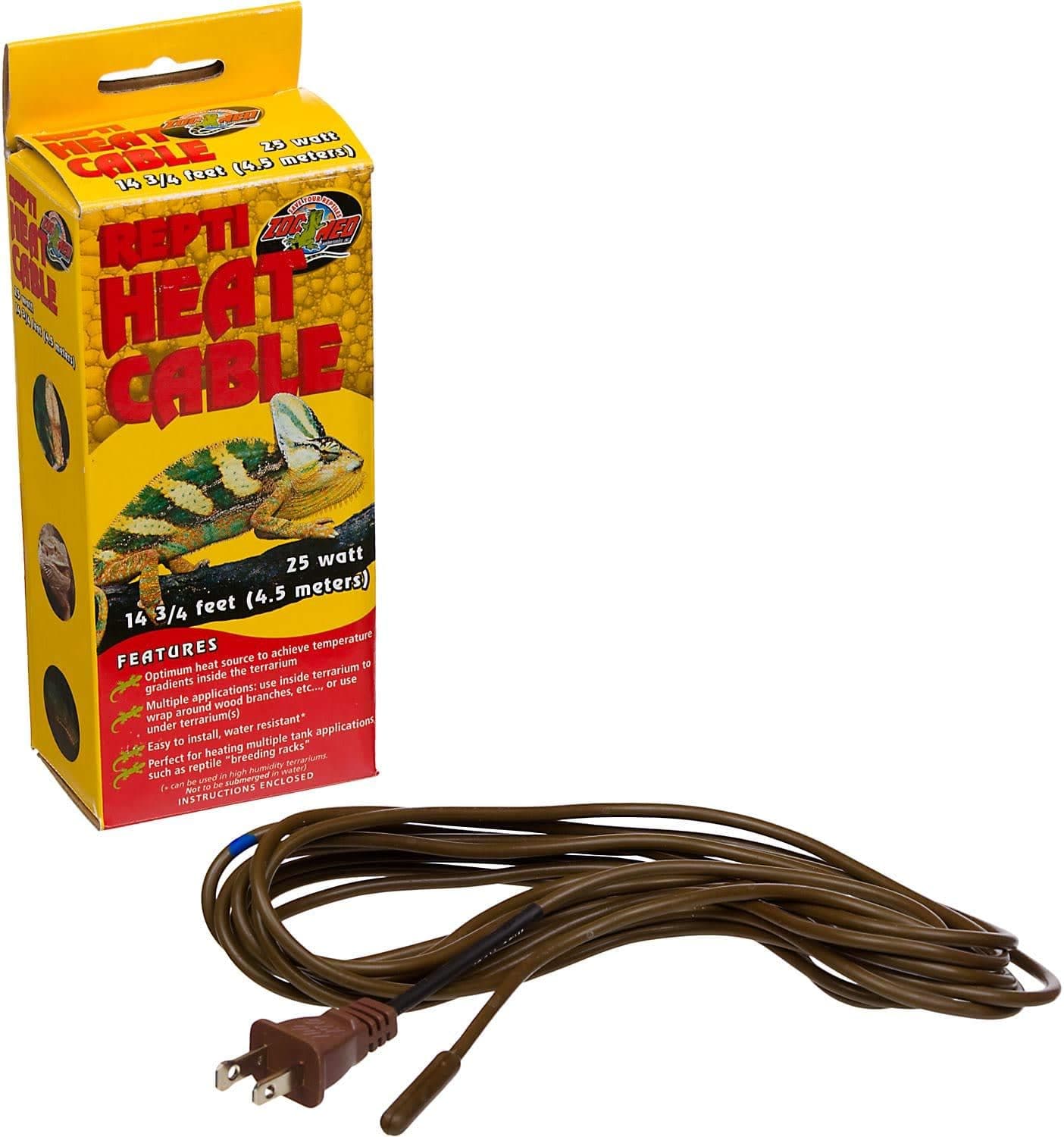 Best Heat Cables for Reptile Racks and Builds