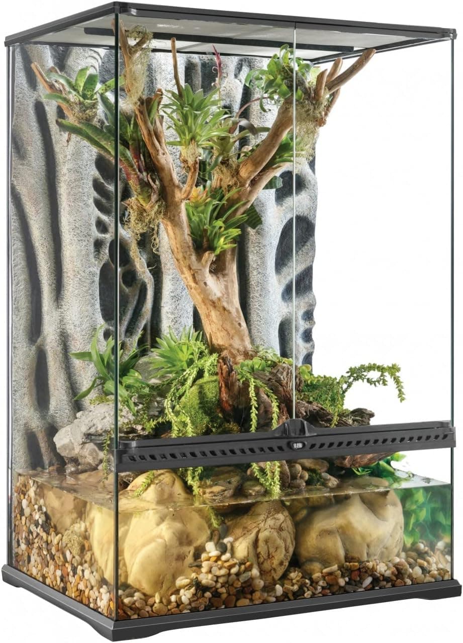 Exo Terra High Glass Terrarium, 24 x 18 x 36 Inches