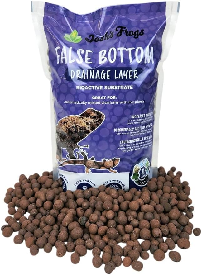 Josh's Frogs False Bottom LECA Expanded Clay Pebbles