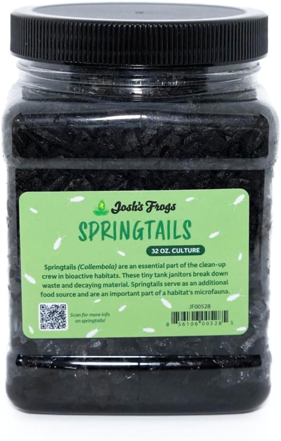 Josh's Frogs Temperate Springtail (Collembola) Culture (32 oz)
