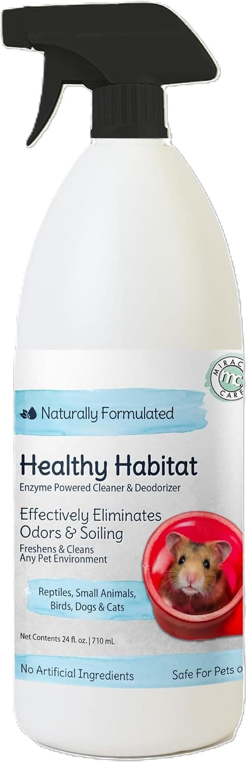 Natural Chemistry Healthy Habitat Cleaner and Deodorizer for Reptiles and Small Pets, 24 oz