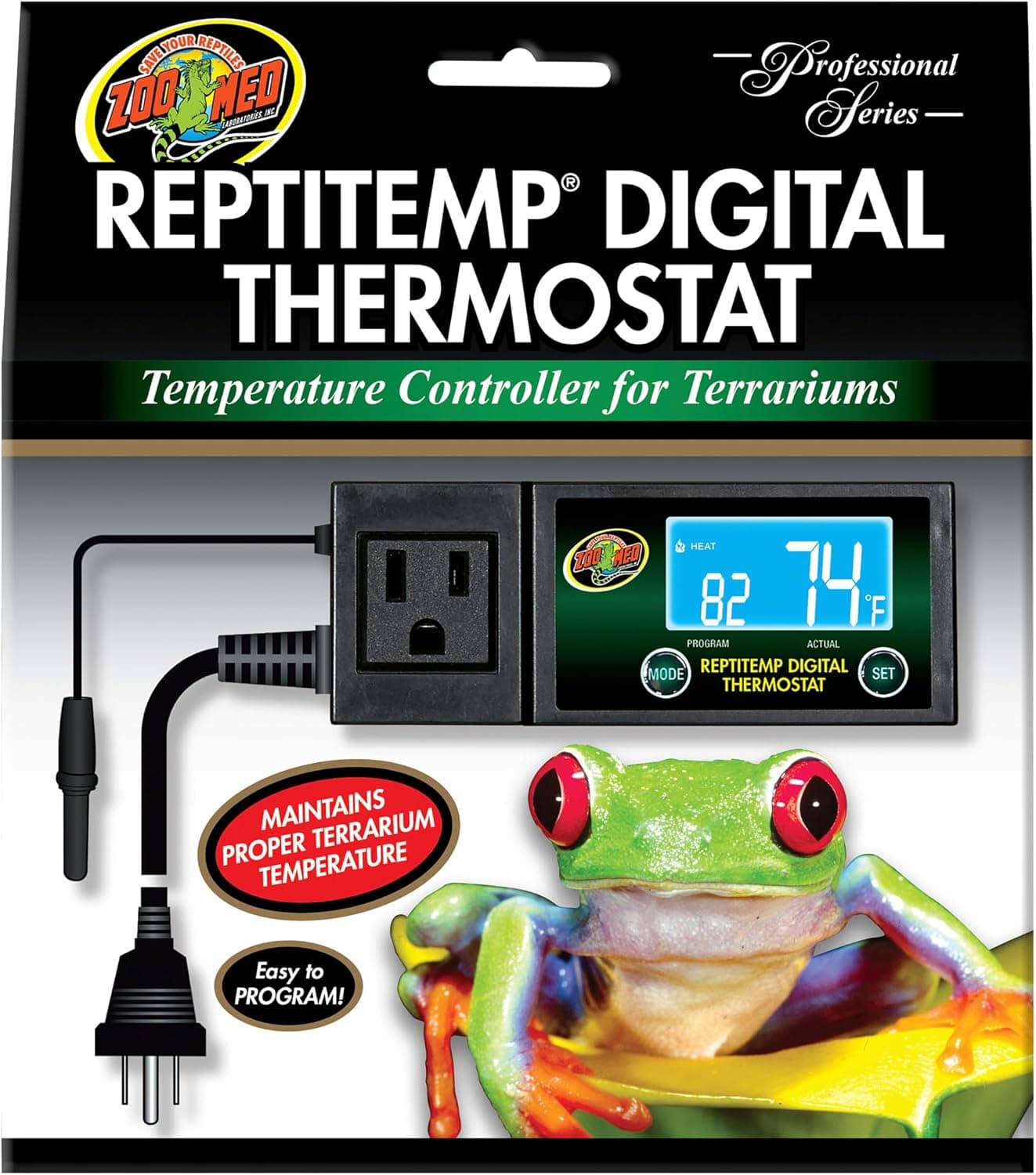 Zoo Med ReptiTemp Digital Thermostat Controller RT-600