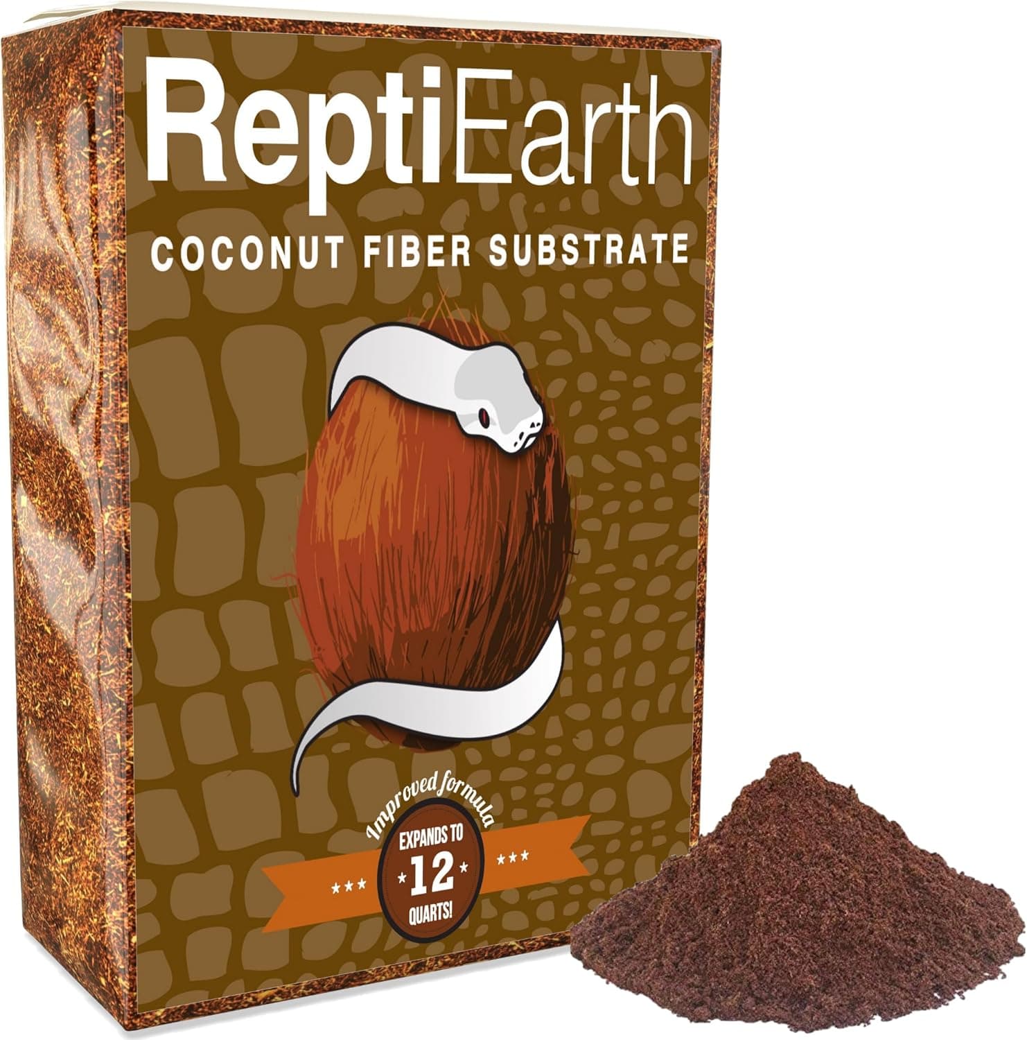ReptiEarth Coconut Fiber Reptile and Amphibian Substrate