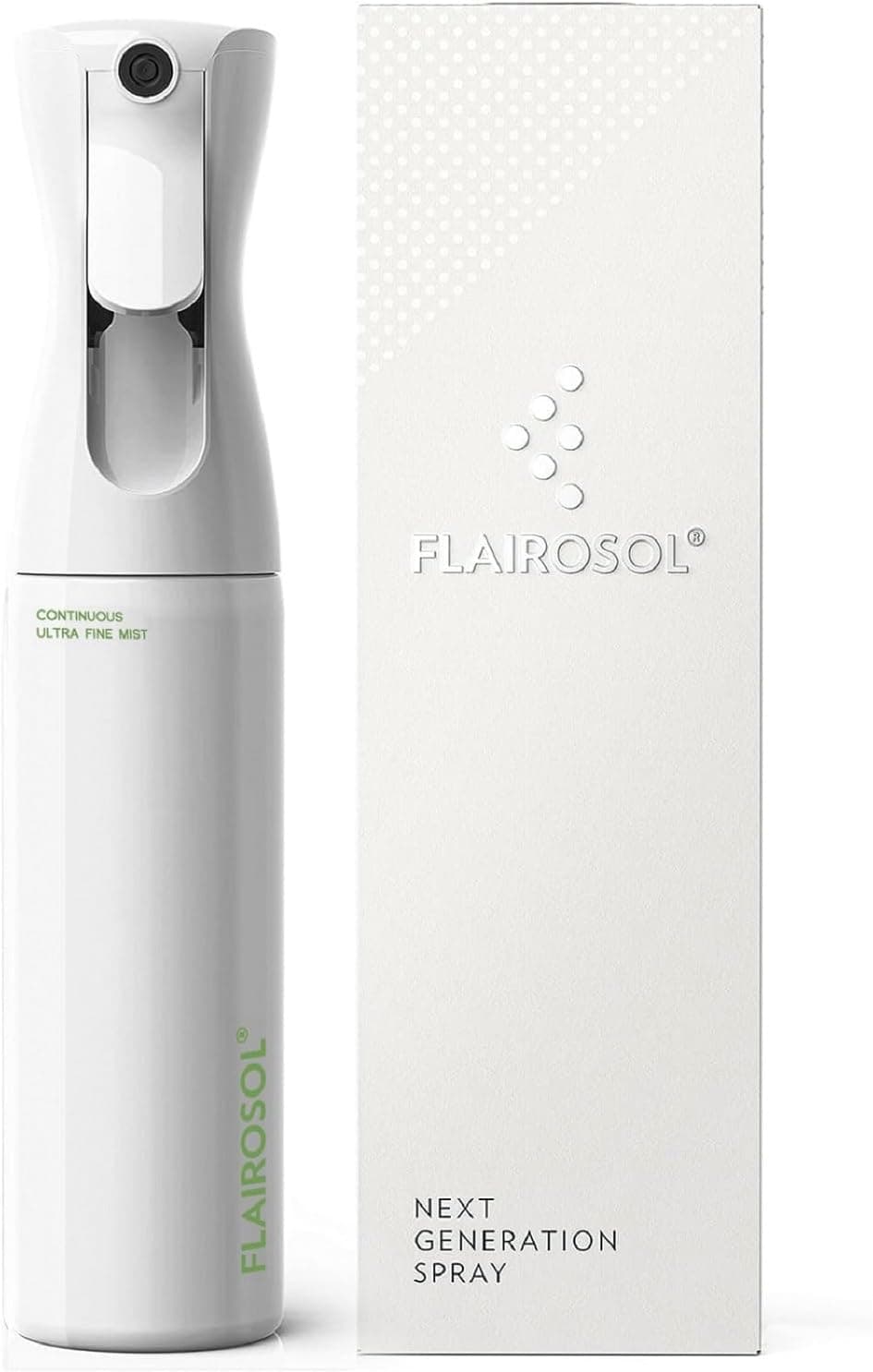 FLAIROSOL Original Plant Mister Spray Bottle for Indoor and Gardens, Continuous Water Mist Sprayer, 10.1 oz