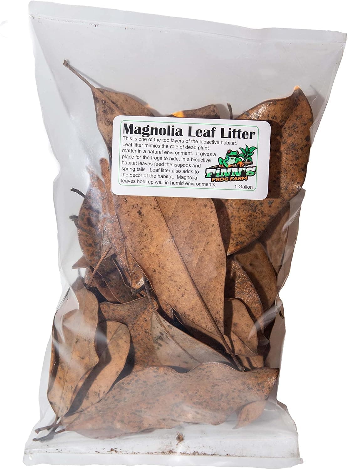 Magnolia Leaf Litter Hand Collected and Bagged in the USA, 1 Gallon