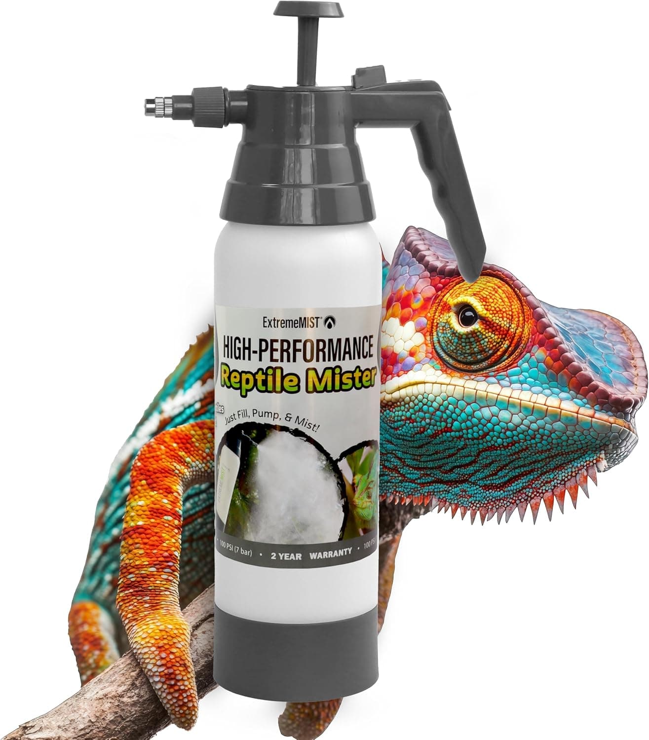 ExtremeMist Reptile Mister 32 oz Terrarium Humidity Sprayer