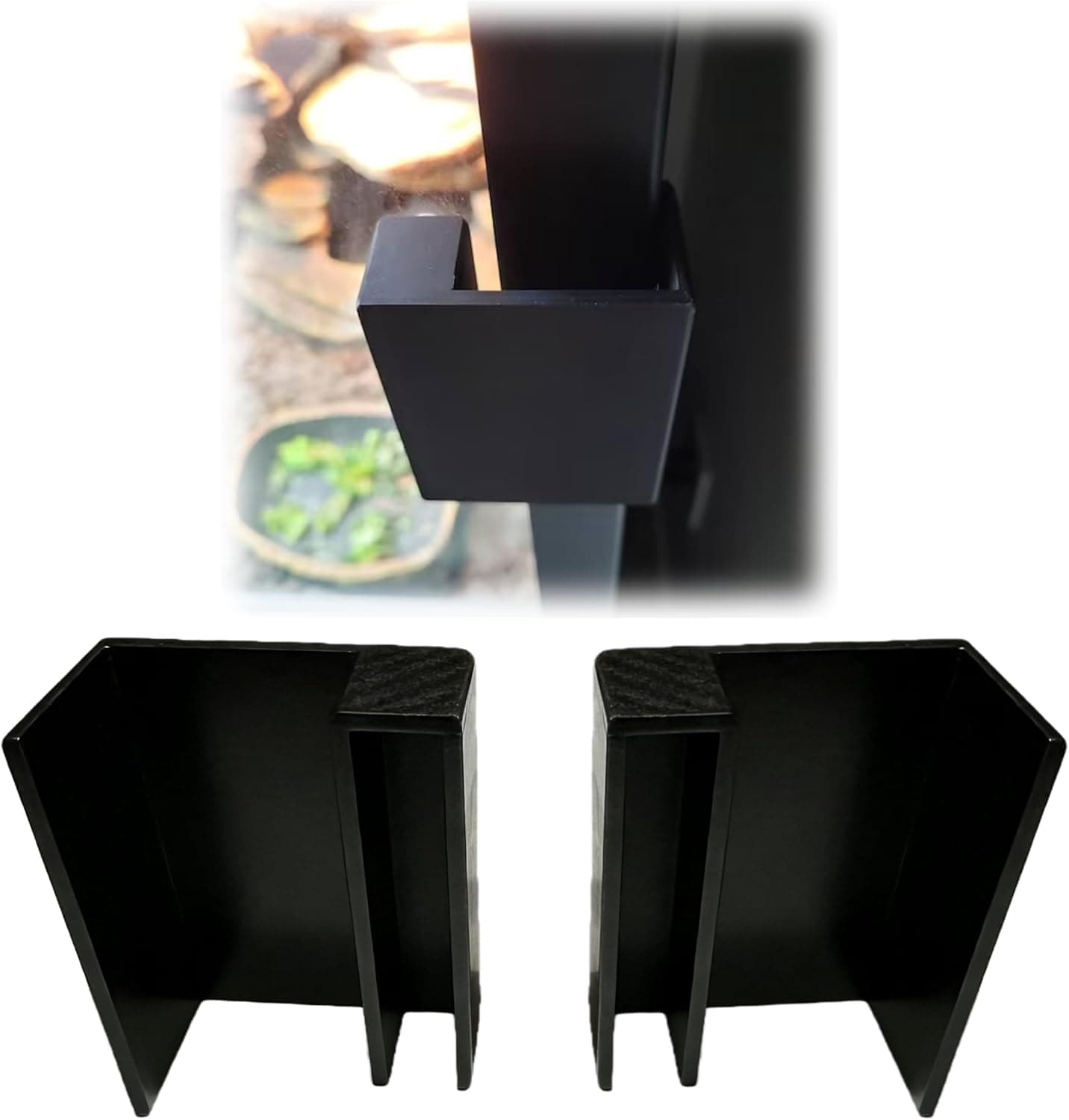 Sliding Glass Tank Door Lock for Reptile Enclosures, Secure Clip-On Lock for Snakes, Geckos, Lizards, Chameleons