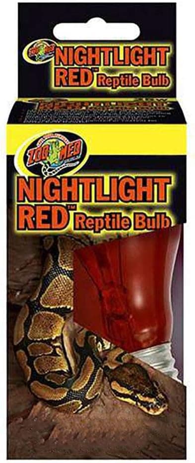 Zoo Med Nightlight Red Reptile Bulb, 60 Watt