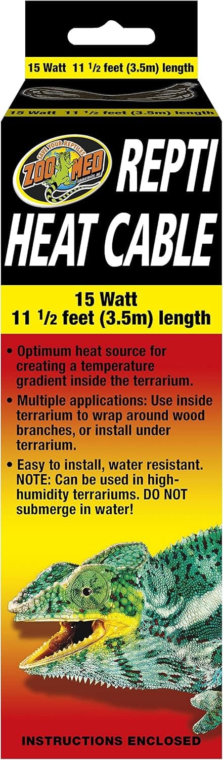 Zoo Med Repti Heat Cable, 11.5 Feet Length