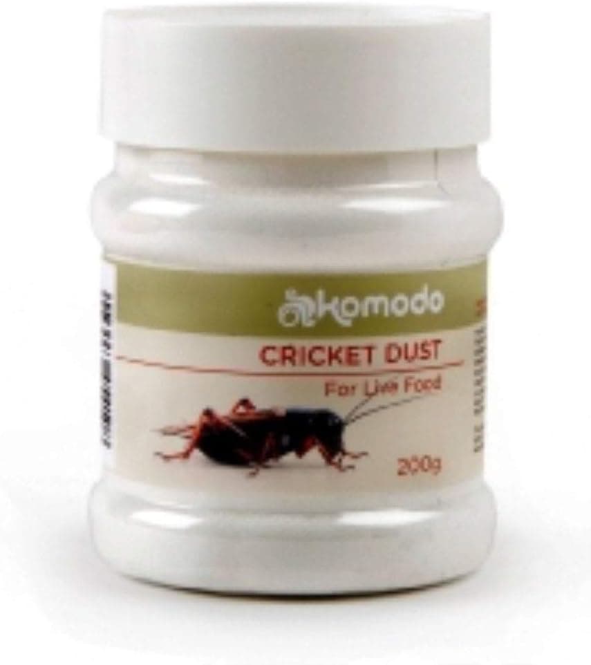 Komodo Cricket Dust Calcium Dusting Powder, 200 g