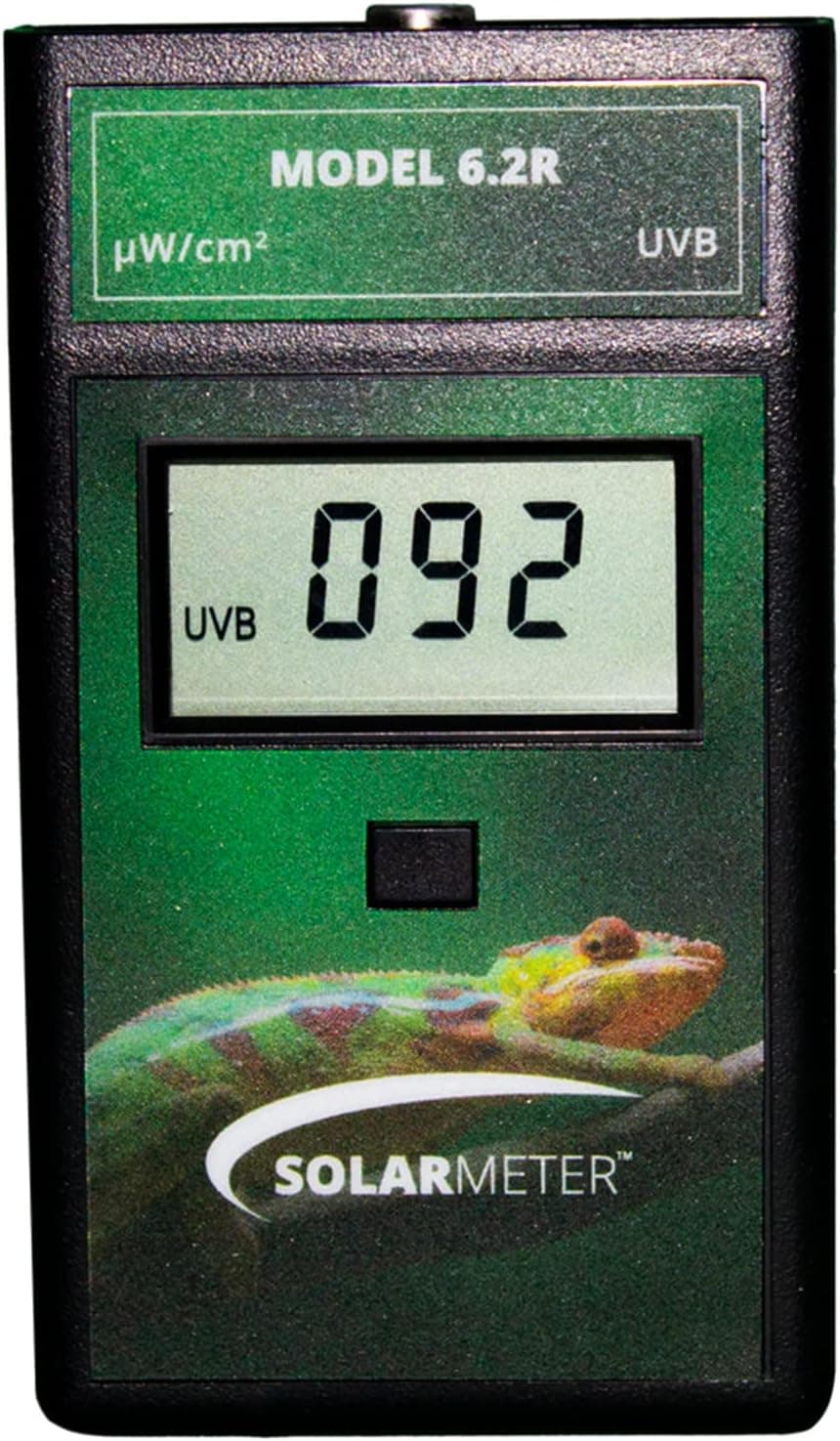Solarmeter Model 6.2R Reptile UVB Meter, Handheld Digital UV Radiometer, ABS Polymer