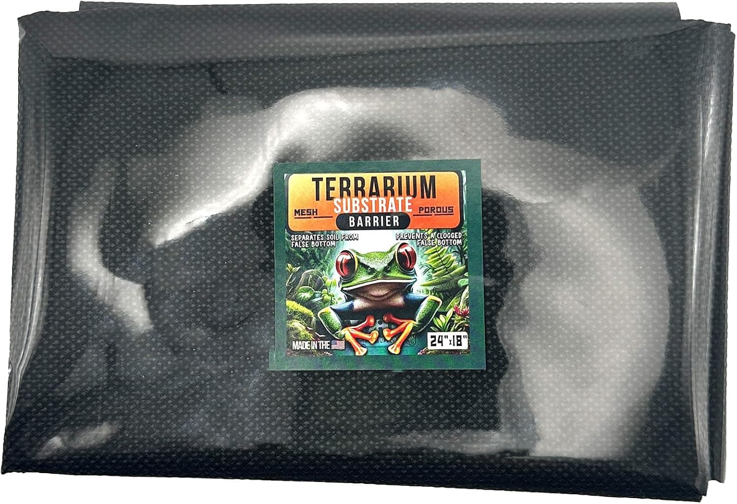 CTWPets Reptile Substrate Liner for Terrarium, 24 x 18 in Substrate Guard Mesh