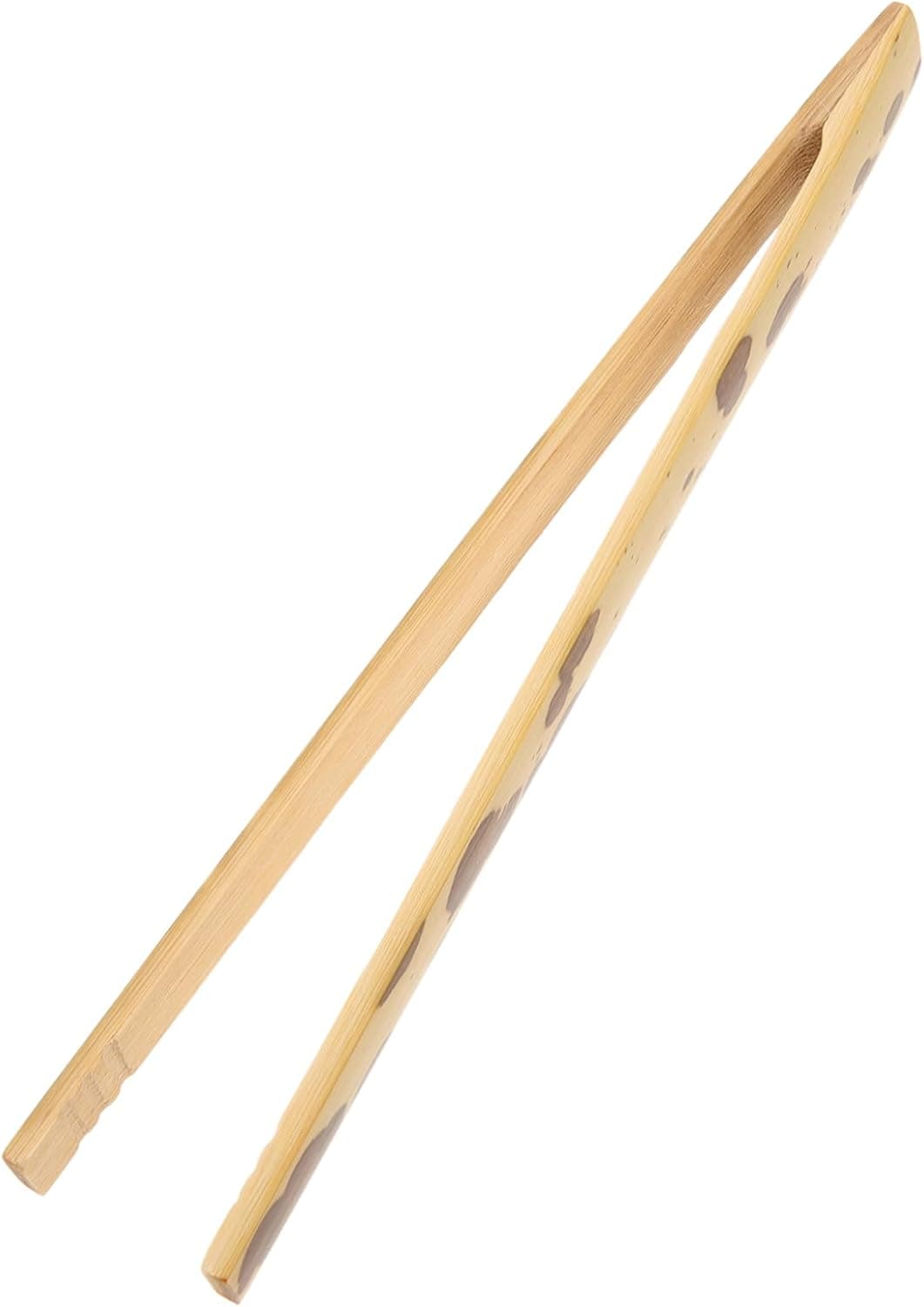 VANZACK Reptile Feeding Tongs Bamboo Tweezers Lightweight Compact Size with Stainless Steel Clip