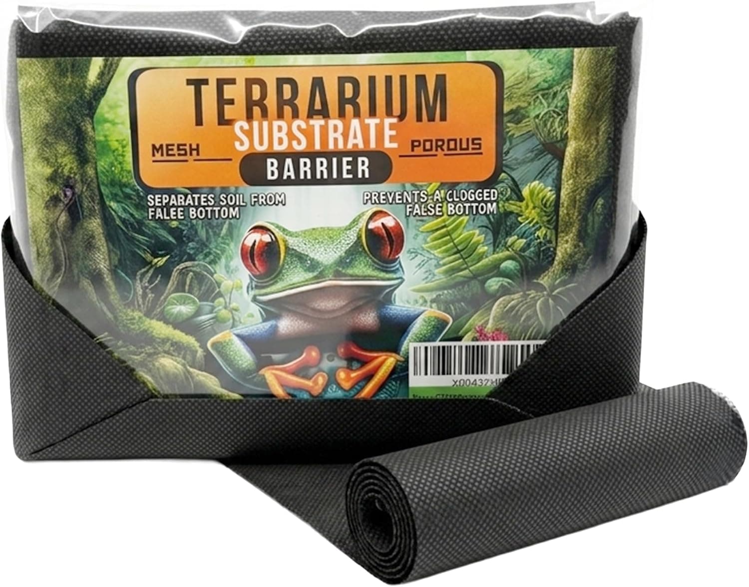 CTWPets 48 x 18 Reptile Substrate Barrier Mesh, Cut to Fit Any Size, Bioactive False Bottom Terrarium Drainage Layer